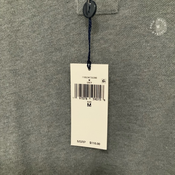 Polo by Ralph Lauren Charcoal Polo Shirt - Picture 2 of 2